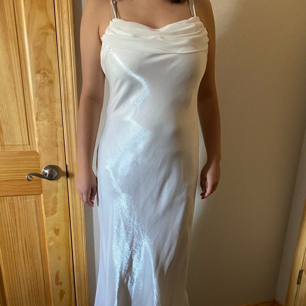 Betsy & Adam White dress